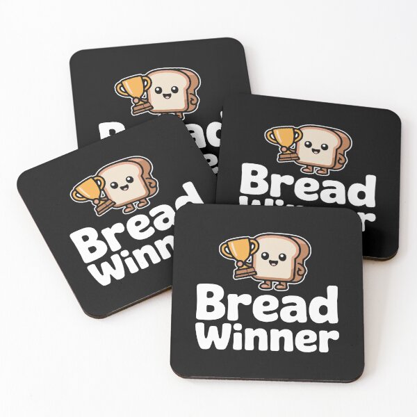 Item preview, Bread Winner! Funny Slice Of Bread Pun designed and sold by PMCreative.