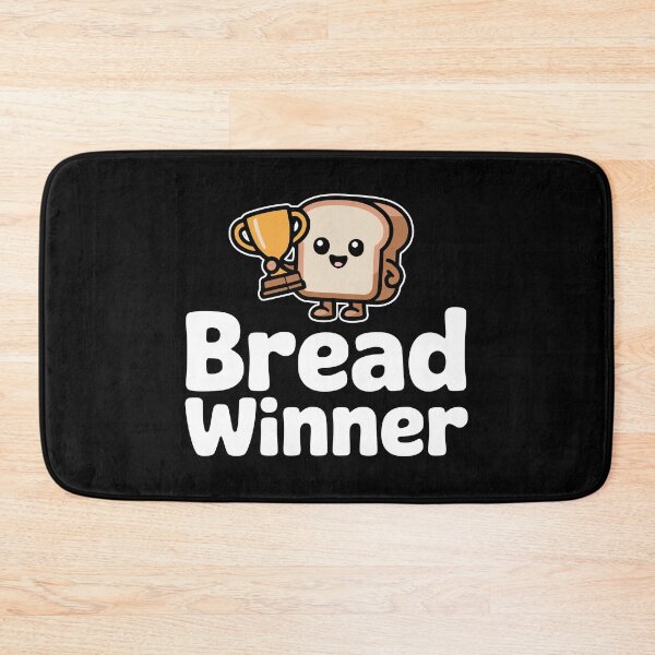 Item preview, Bread Winner! Funny Slice Of Bread Pun designed and sold by PMCreative.