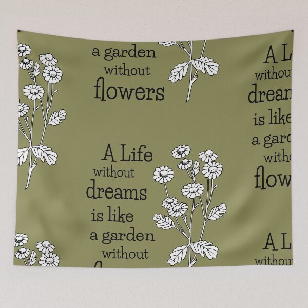 Item preview, Copy of A Life without dreams is like a garden without flowers - #2 designed and sold by Colette van der Wal.