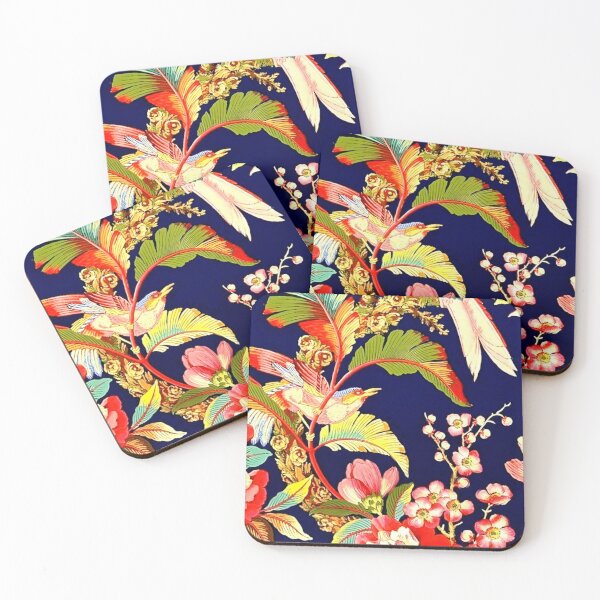 Item preview, Night Blue Chinoisrie Garden  designed and sold by CMooreWorx.
