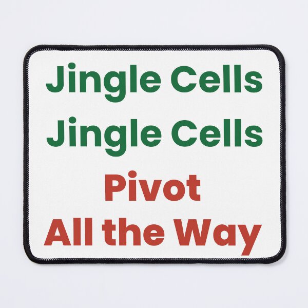 Item preview, Jingle Cells - Spreadsheet Holidays designed and sold by yacosta.