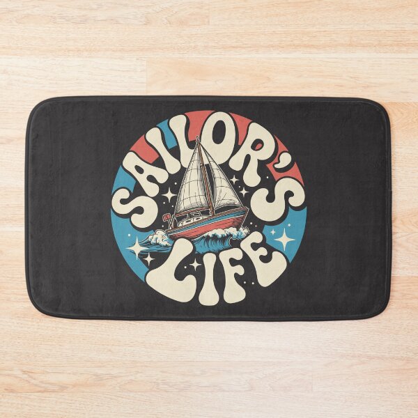 Item preview, Sailor’s Life Retro Nautical – 70s Groovy Boat Lover Graphic designed and sold by paulo silveira.