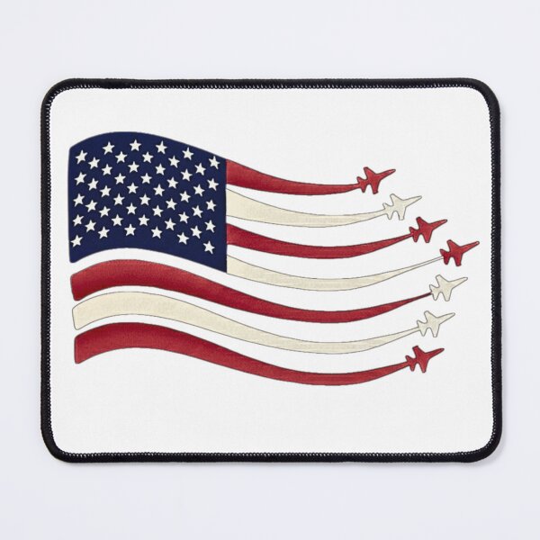 Item preview, USA Patriotic Flag Fighter Jets designed and sold by Holy Coast Threads (Formerly ChristianFlower).