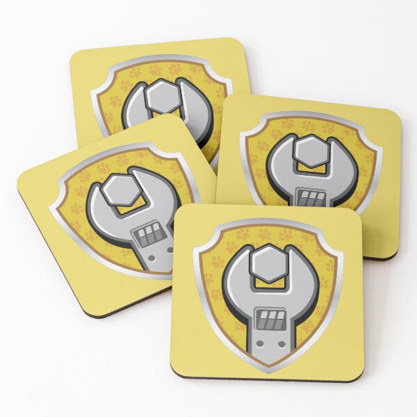 Item preview, Rubble, Construction Pup-tag © GraphicLoveShop designed and sold by Graphic Love Shop.