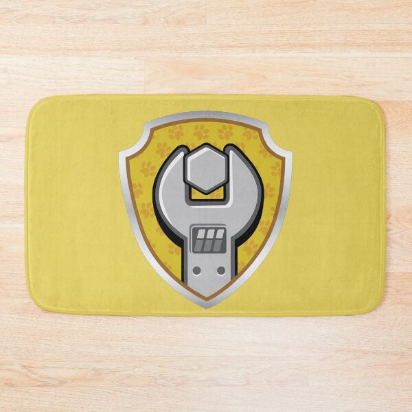Item preview, Rubble, Construction Pup-tag © GraphicLoveShop designed and sold by Graphic Love Shop.