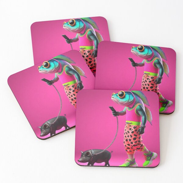 Item preview, "Swagfish & the Porkside Hustle: From Bikini Bottom to Rodeo Drive" designed and sold by Print Fiction.