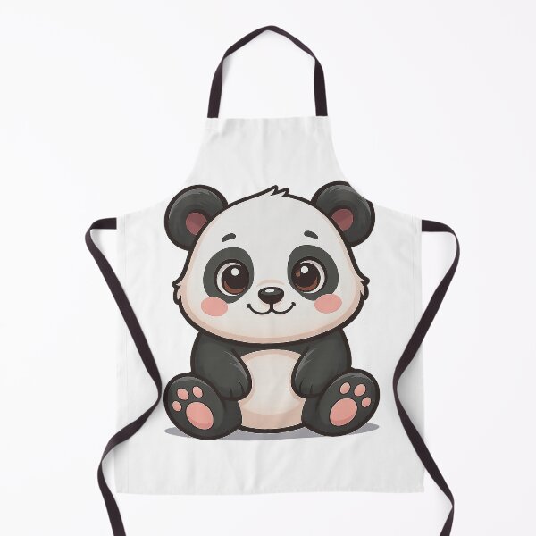 Item preview, Cute Baby Panda with Blush and Paw Pads designed and sold by Meta Mirage .