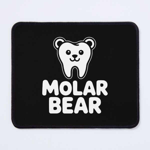 Item preview, Molar Bear! Funny Dentist Pun designed and sold by PMCreative.