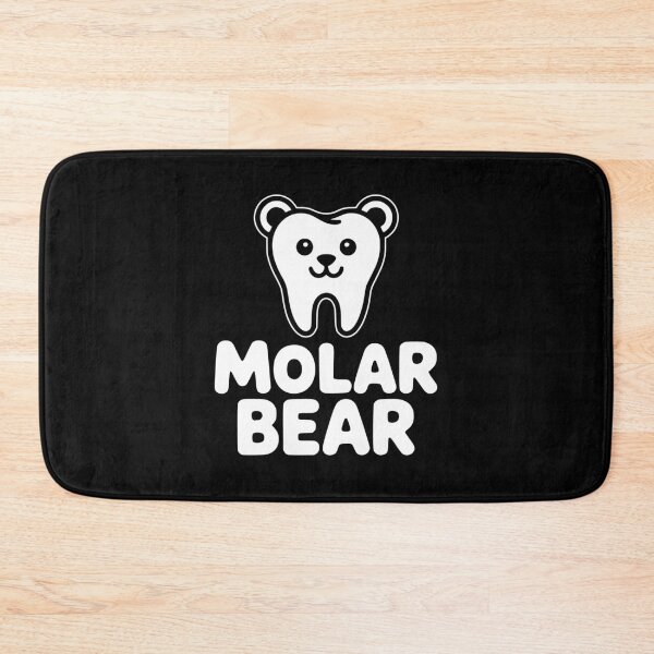 Item preview, Molar Bear! Funny Dentist Pun designed and sold by PMCreative.
