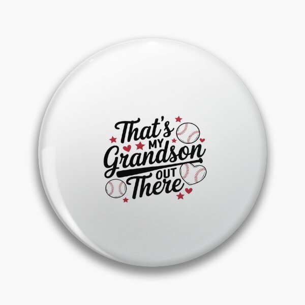 Item preview, That's My Grandson Out There Baseball Grandma Mother's Day 3  designed and sold by dainegilbert.