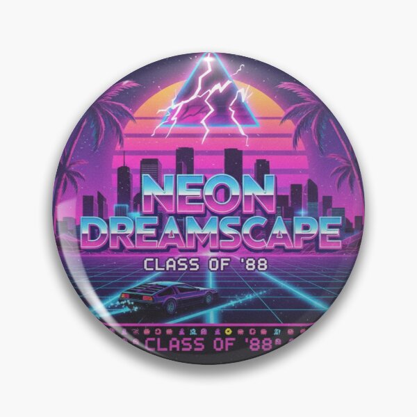 Item preview, 	Neon Dreamscape – Class of '88 Tribute designed and sold by Dogandesighn.