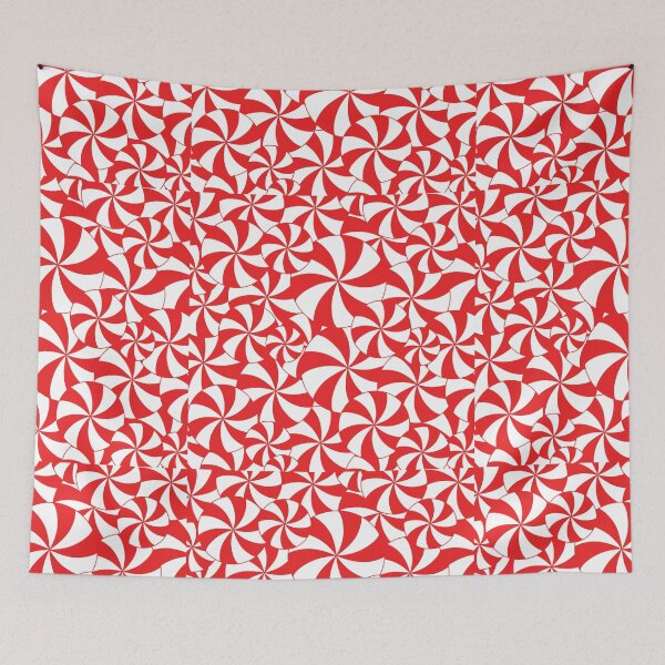 Item preview, Red and White Candy Cane Christmas Print Design designed and sold by bestggraphico.