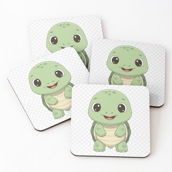 Item preview,  BabCute Baby Turtle – Kawaiiy Bear Turtle – Pastel Kawaii Bear designed and sold by Chicbyvalde973.