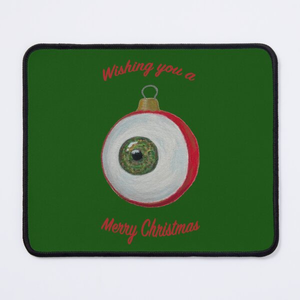 Item preview, Merry Christmas Eye Bauble designed and sold by BHG Art & Designs.