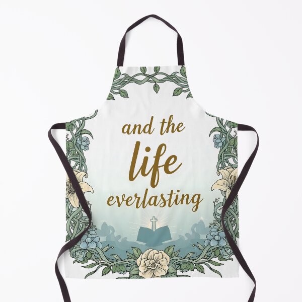 Item preview, Faithful Blooming Frame with Everlasting Life Verse. designed and sold by loveandlightrb.