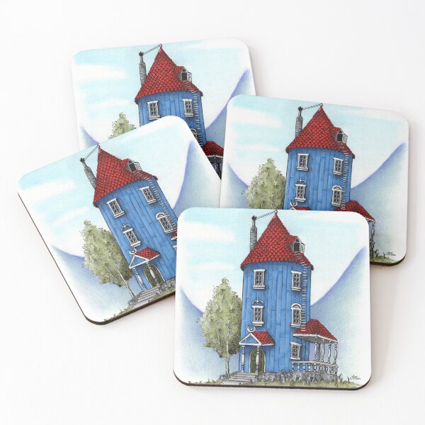 Item preview, Moomin House illustratrion designed and sold by Adam Wróbel.