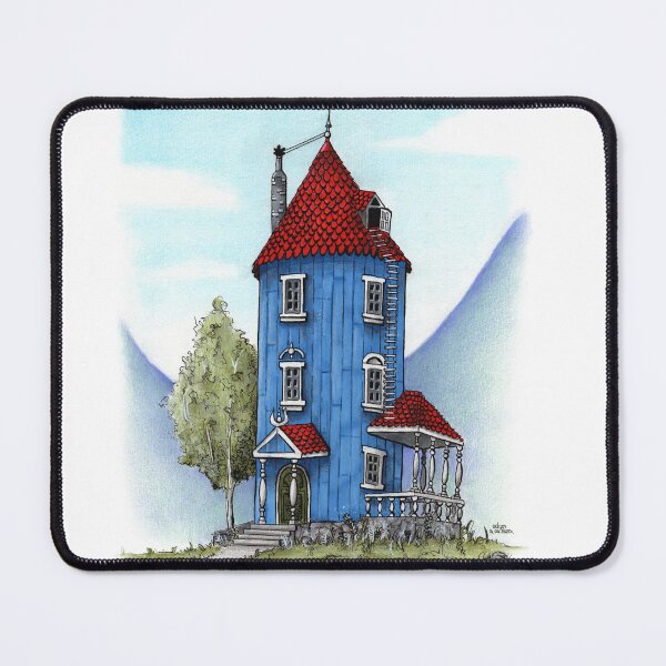 Item preview, Moomin House illustratrion designed and sold by Adam Wróbel.
