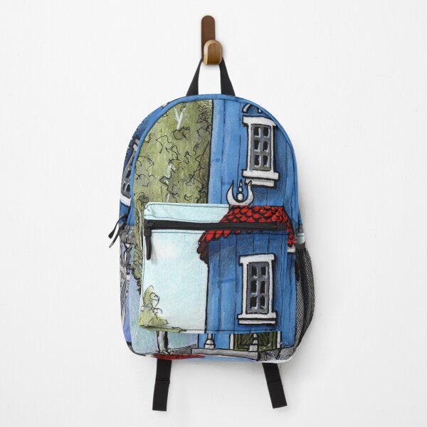 Item preview, Moomin House illustratrion designed and sold by Adam Wróbel.