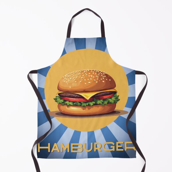 Item preview, Retro Burger Blast: Pop Art Perfection on a Bun designed and sold by ForeverPrintsOK.