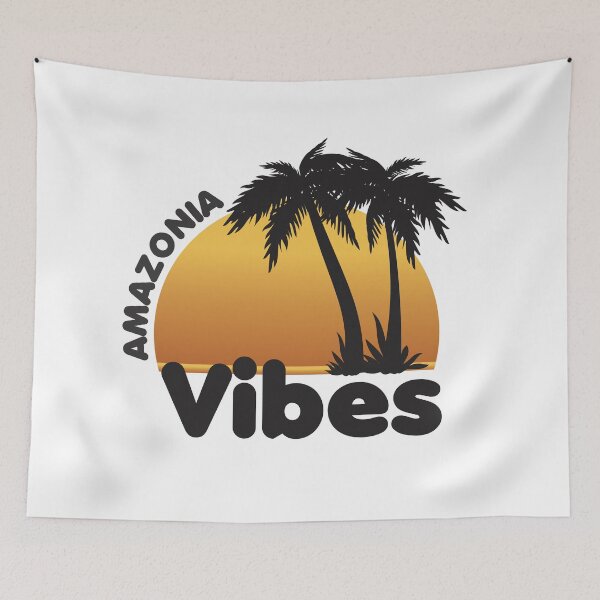 Item preview, Sunset and Palm Trees designed and sold by AmazoniaVibes.