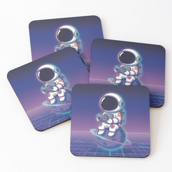 Item preview, Astronaut Gamer Vaporwave – Cosmic Gaming designed and sold by DevDrip1.