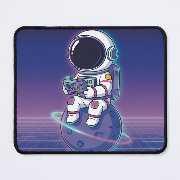 Item preview, Astronaut Gamer Vaporwave – Cosmic Gaming designed and sold by DevDrip1.
