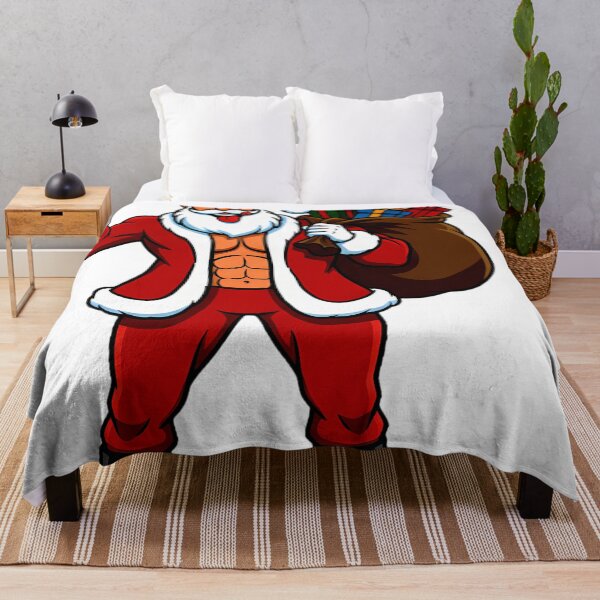 Item preview, Buff Santa Peace Sign! Ripped Abs & Funny Christmas Vibes designed and sold by meesub.