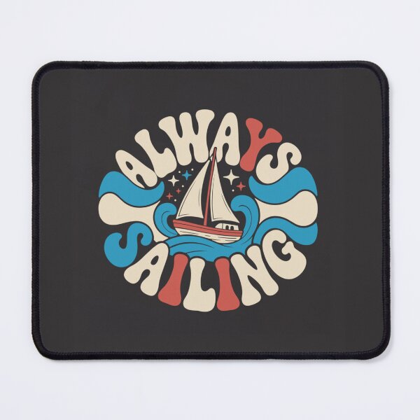 Item preview, Sailor’s Life - Always Sailing Retro Nautical – 70s Groovy Boat Lover Graphic designed and sold by paulo silveira.