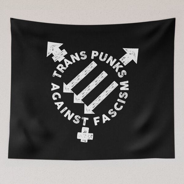 Item preview, Trans punks against fascism designed and sold by remerasnerdas.