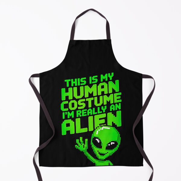 Item preview, Funny Pixel Alien Costume Retro Gamer Design designed and sold by Amanda's Factory.
