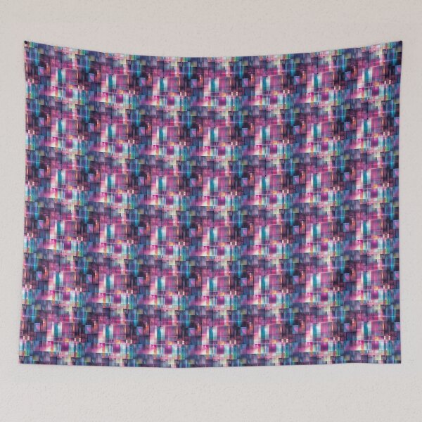 Item preview, Resonating Aurora Borealis Grid designed and sold by MidArtForge.