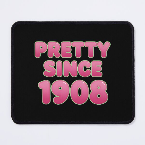 Item preview, Pretty Since 1908 Retro Pink Bubble Letter Design designed and sold by MotivaChic.