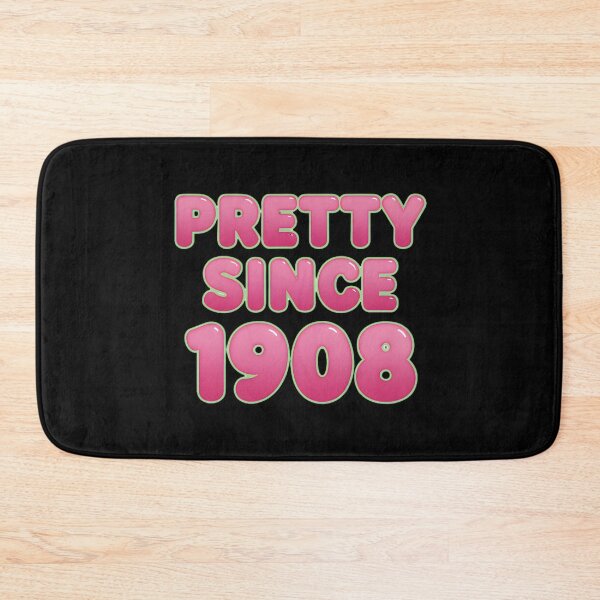 Item preview, Pretty Since 1908 Retro Pink Bubble Letter Design designed and sold by MotivaChic.