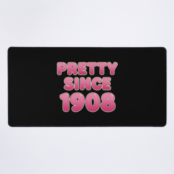 Item preview, Pretty Since 1908 Retro Pink Bubble Letter Design designed and sold by MotivaChic.