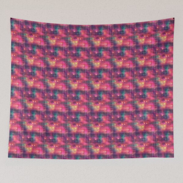Item preview, Resonating Aurora Borealis Grid designed and sold by MidArtForge.