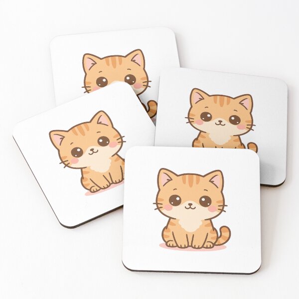 Item preview, “Sweet Paws Kawaii Kitty” designed and sold by Isha Mystic Muse.