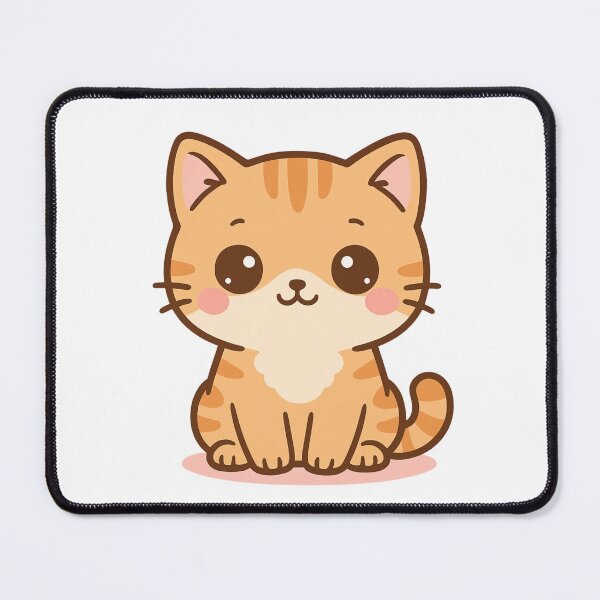 Item preview, “Sweet Paws Kawaii Kitty” designed and sold by Isha Mystic Muse.