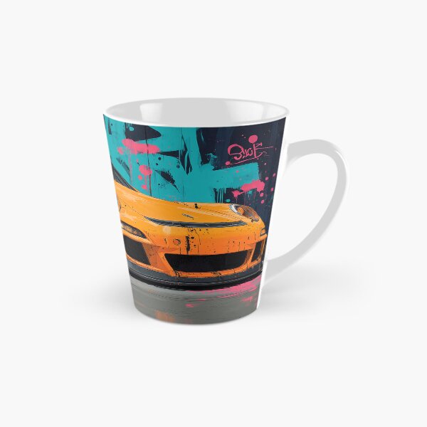 Item preview, Graffiti sports car three-quarter view designed and sold by PixelPack Design.
