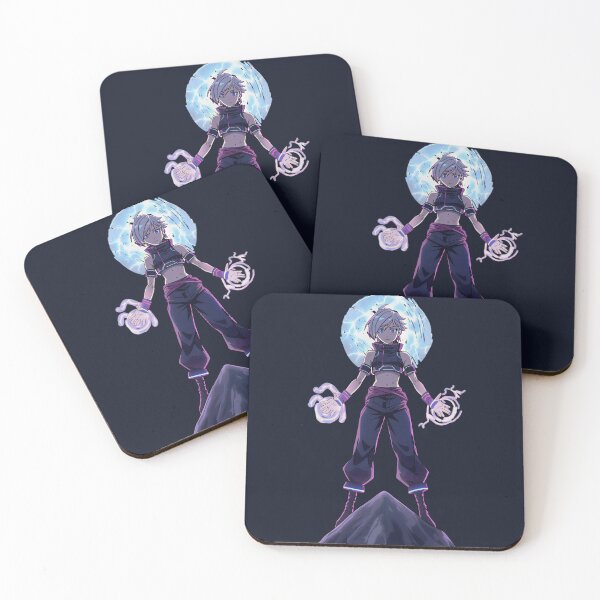 Item preview, Neon Peak Guardian – Original Thunder Anime Character designed and sold by ThroneOfAnime.