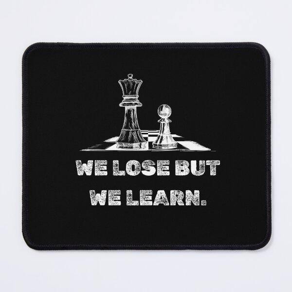 Item preview, We Lose But We Learn Chess T-Shirt | The Growth Mindset designed and sold by Sorcend.