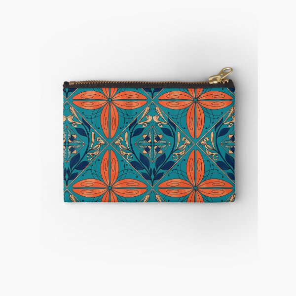 Item preview, Retro Nouveau Bees and Honeysuckle designed and sold by birchandbirdbk.