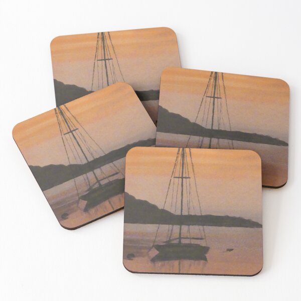 Item preview, Sailboat at Sunset designed and sold by ercdiaz.