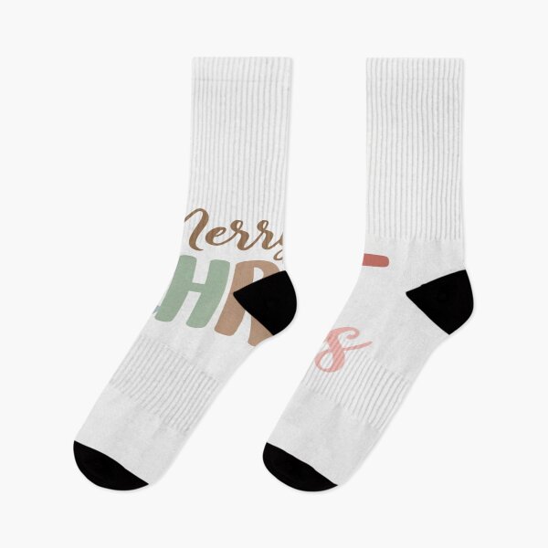 Item preview, Merry CHRISTmas Typography – Pastel Christian Holiday Design with Cross and Festive Lettering designed and sold by Bright Nest Studio.