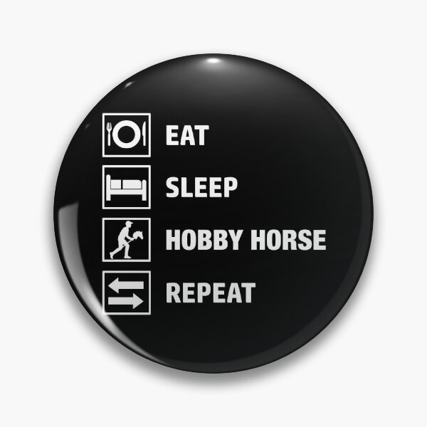 Item preview, Hobby Horsing Fun Design designed and sold by motifsbyth.