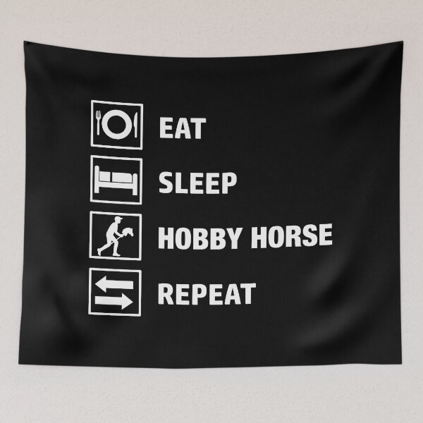 Item preview, Hobby Horsing Fun Design designed and sold by motifsbyth.