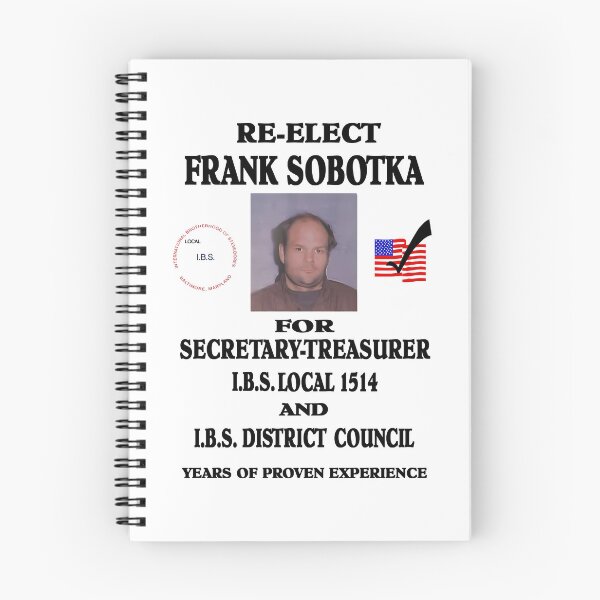 Item preview, Re-Elect Frank Sobotka designed and sold by yousef-keenan.