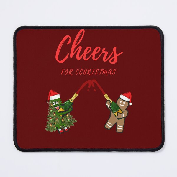 Item preview, Cheers with ginger bread & xmas tree  designed and sold by Glow&Vibe.