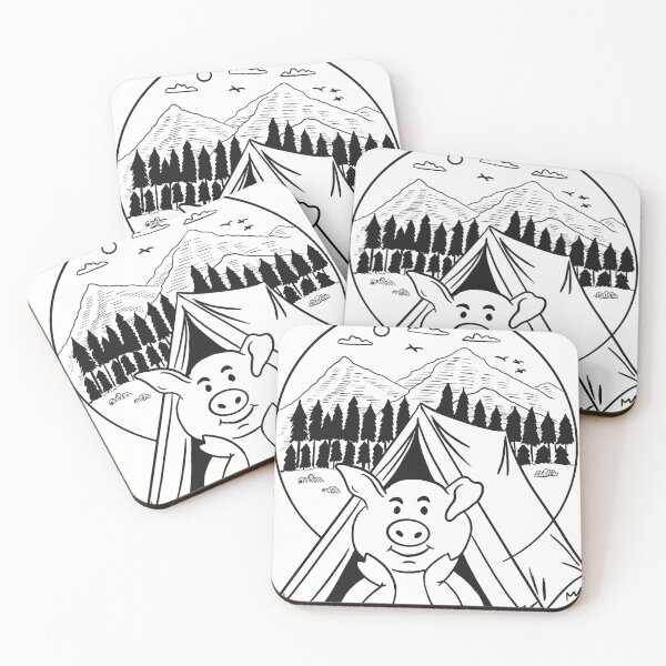Item preview, Pig's wild life designed and sold by michalzmuda.