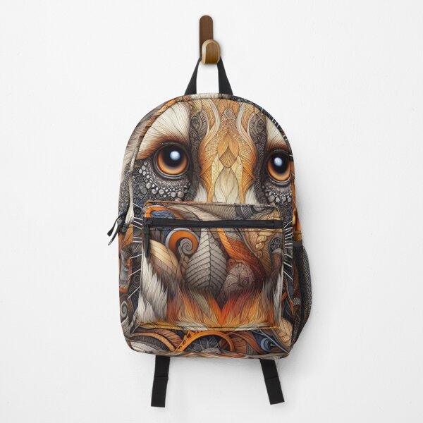 Item preview, Raccoon Face with Floral Patterns designed and sold by purplesensation.