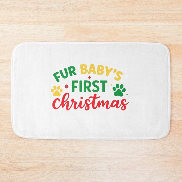 Item preview, Fur Baby’s First Christmas — Cute Holiday Pet Design designed and sold by artcultreone.